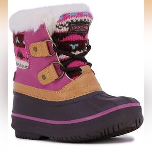 Toddler girls’ London Fog Tottenham snow boots